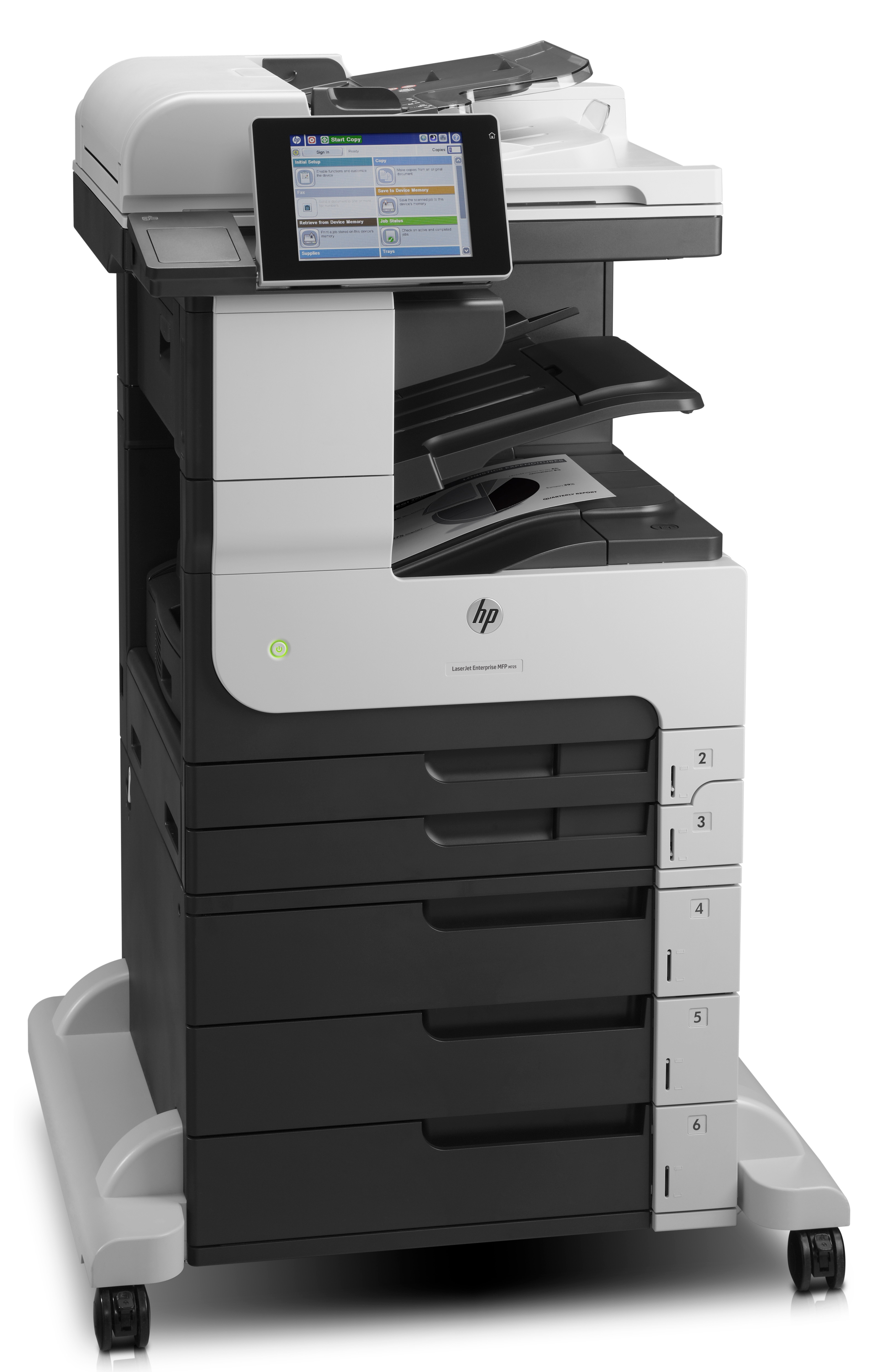 HP LaserJet Enterprise MFP M725z - Multifunktionsdrucker - s/w - Laser - A3 (297 x 420 mm)