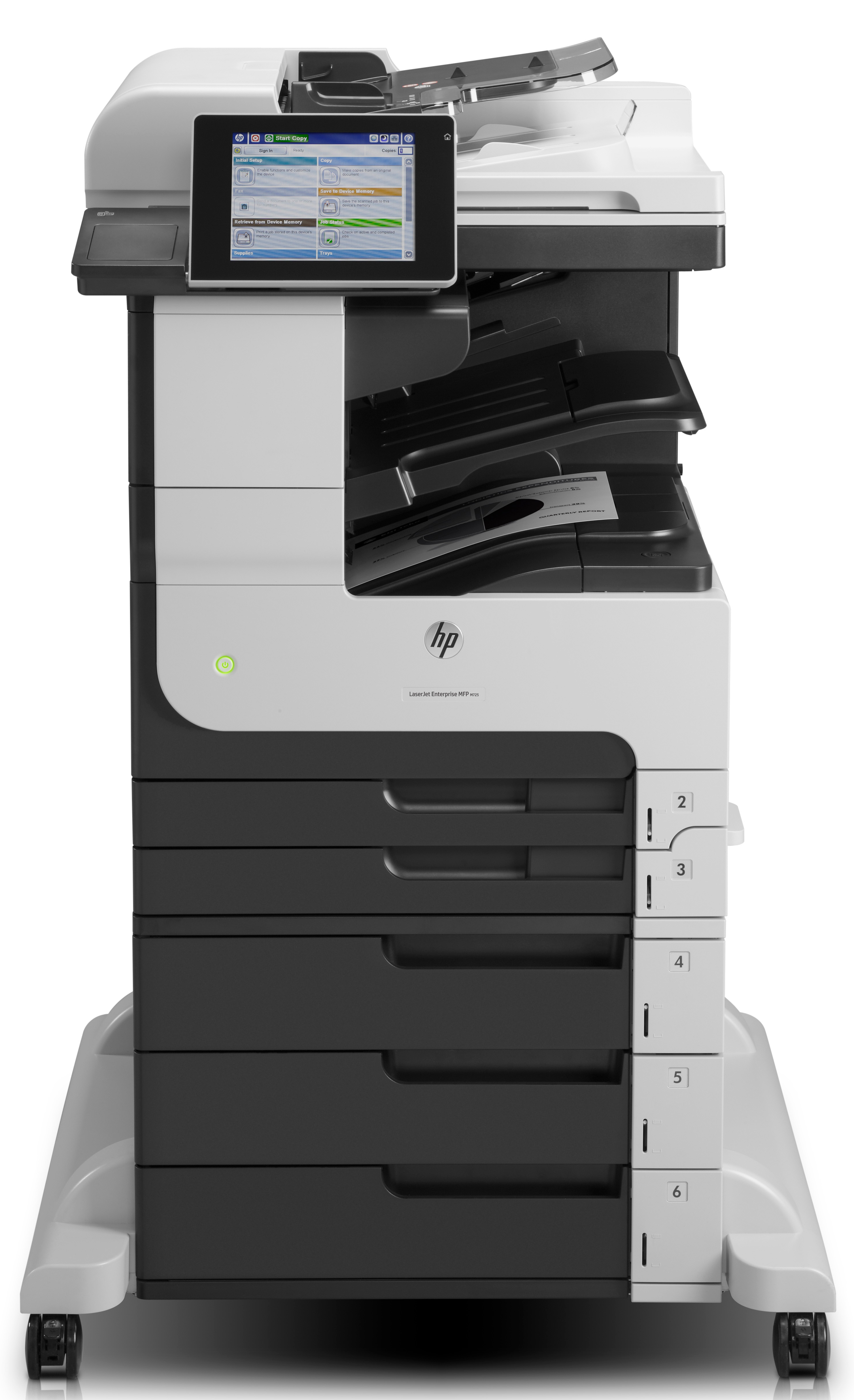 HP LaserJet Enterprise MFP M725z - Multifunktionsdrucker - s/w - Laser - A3 (297 x 420 mm)