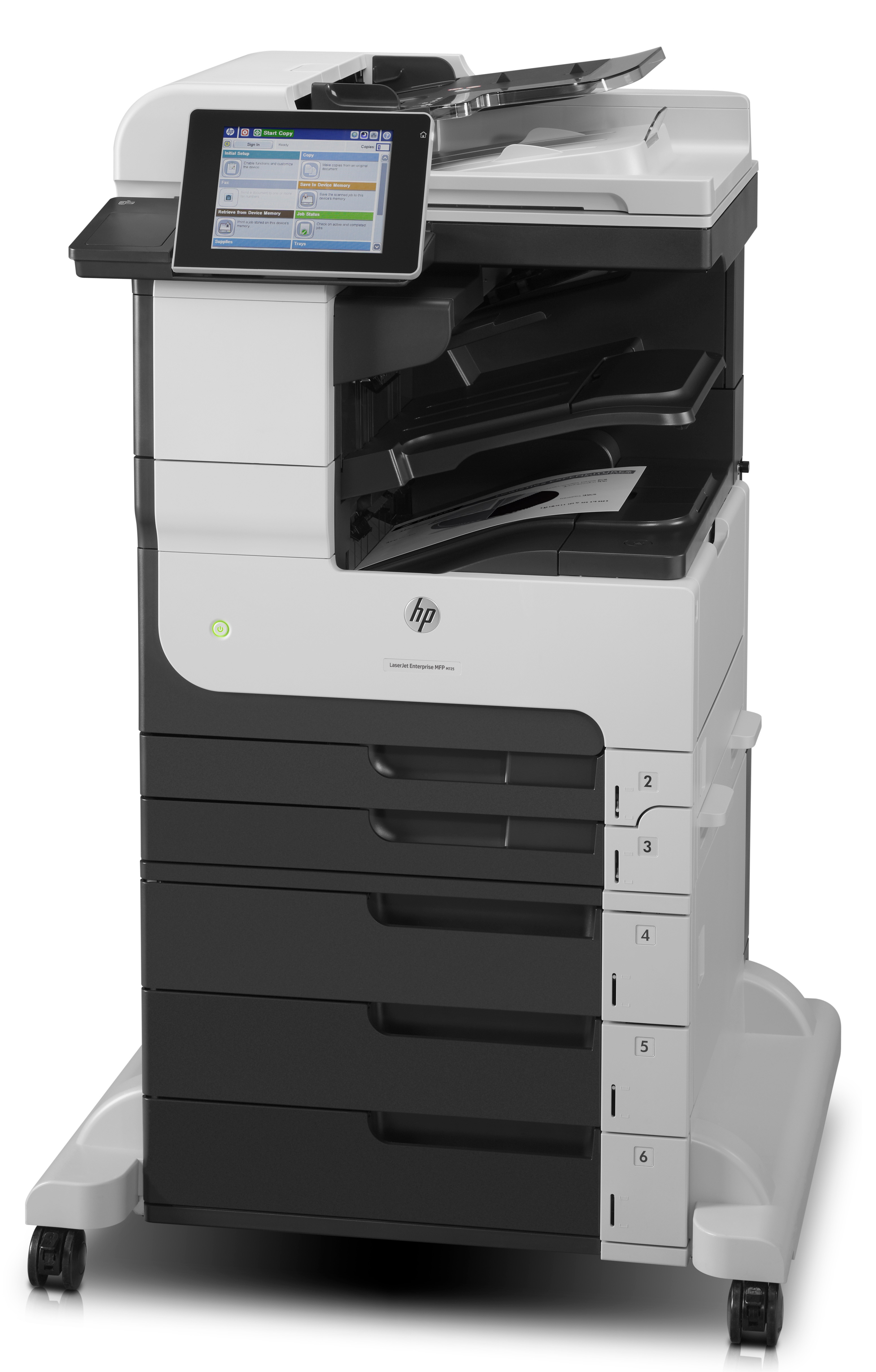 HP LaserJet Enterprise MFP M725z - Multifunktionsdrucker - s/w - Laser - A3 (297 x 420 mm)