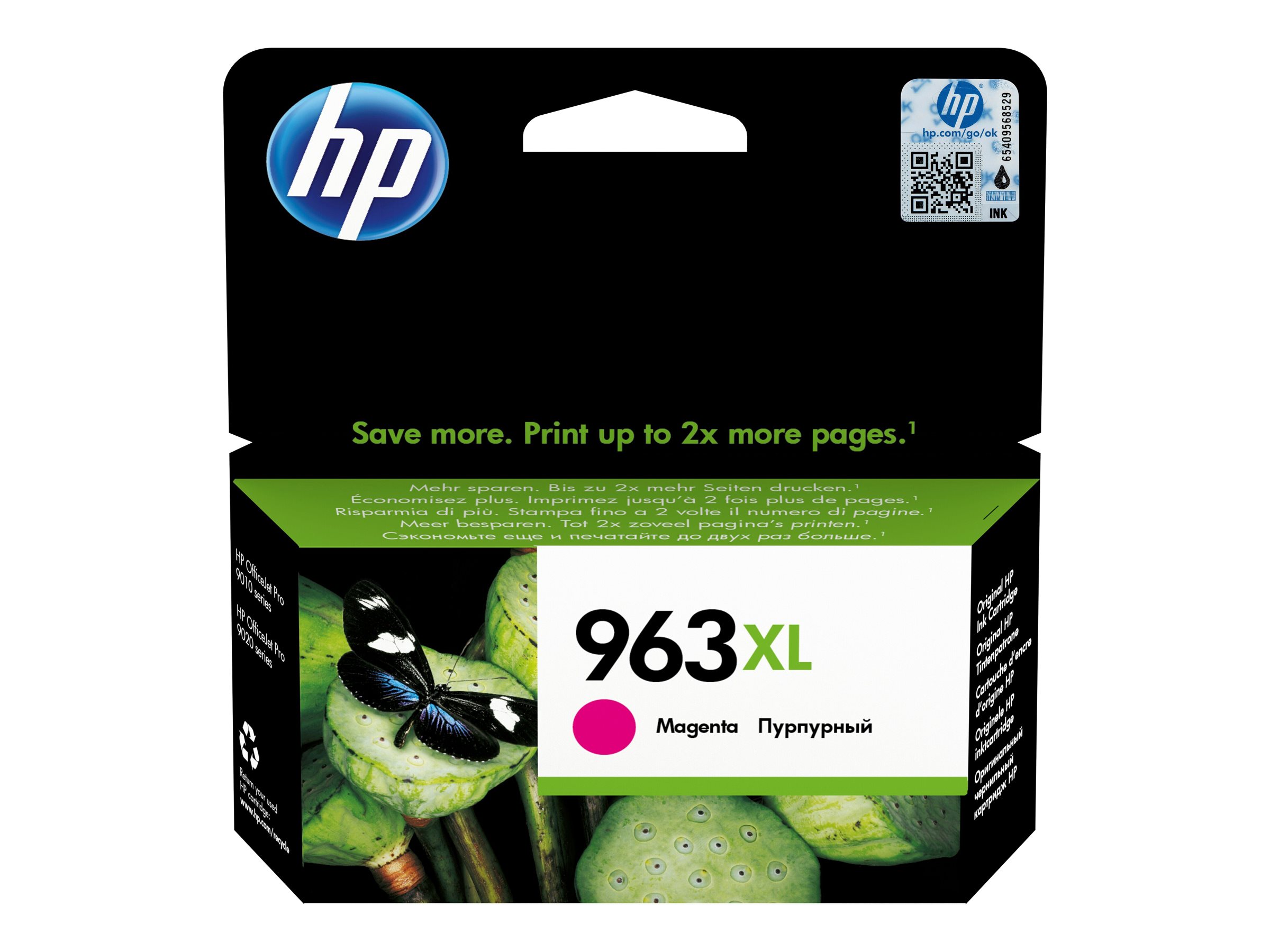HP 963XL Cartouche dencre magenta authentique, grande capacit