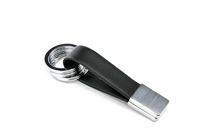 Troika KRG649-LE - Schlsselanhnger - Schwarz - Leder - Abbildung - 16 mm - 75 mm