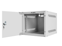 Lanberg WF10-2304-10S - Wandmontiertes Regal - 4U - 20 kg - 4,5 kg - Grau