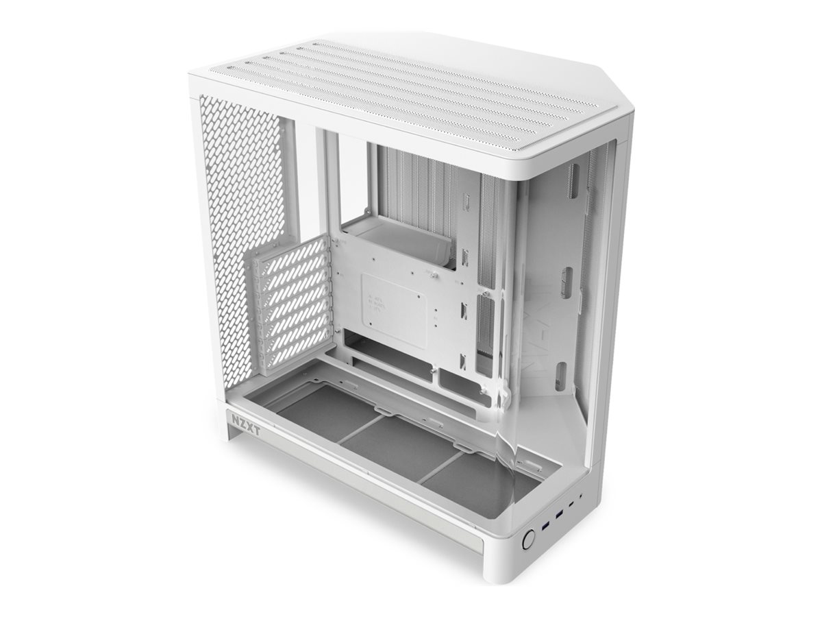 NZXT H series H6 - Mid tower - ATX - Seitenteil mit Fenster (geh�rtetes Glas)
