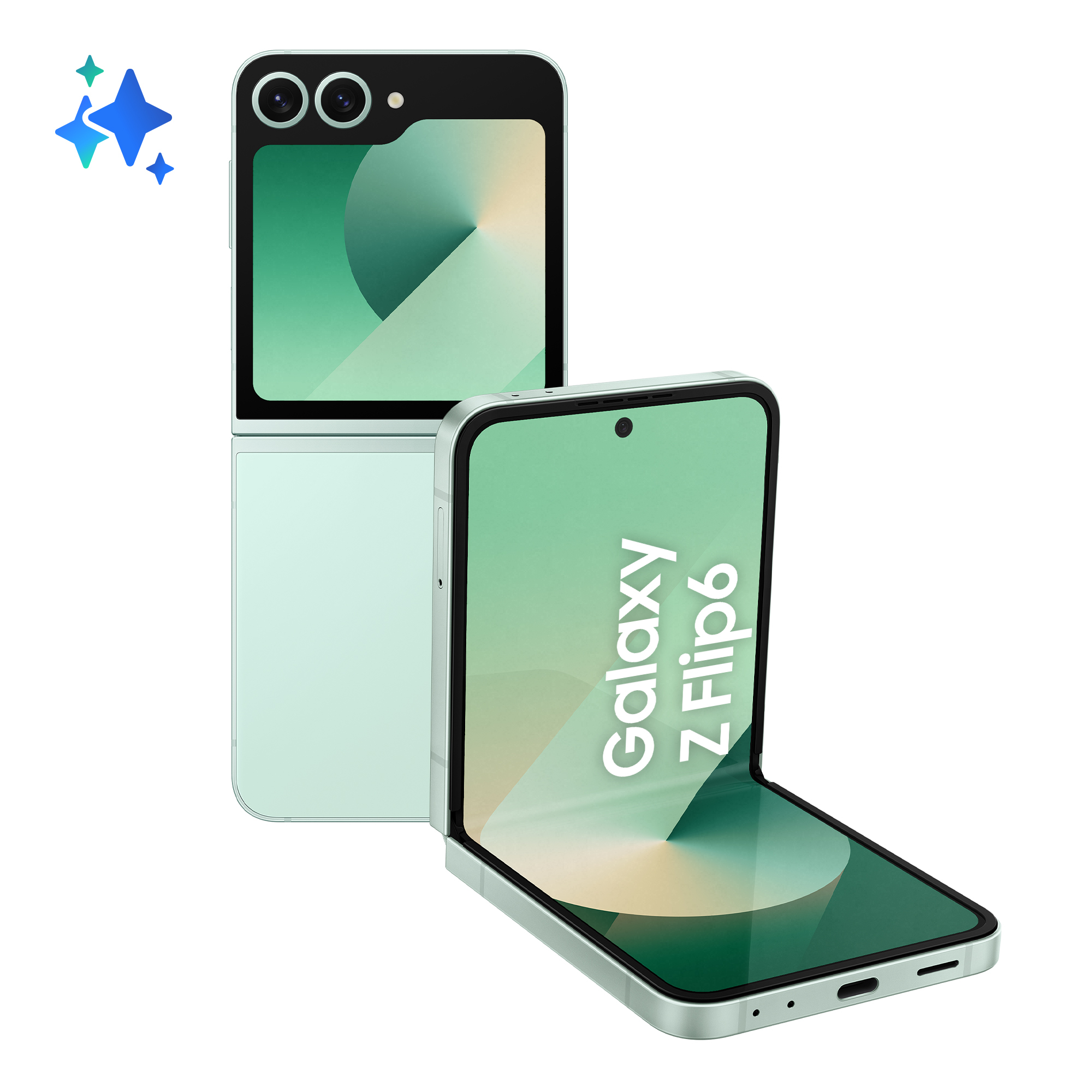 Samsung Galaxy Z Flip6 - 5G Smartphone - Dual-SIM - RAM 12 GB / Interner Speicher 256 GB - OLED-Display - 6.7 - 2640 x 1080 Pixel (120 Hz)