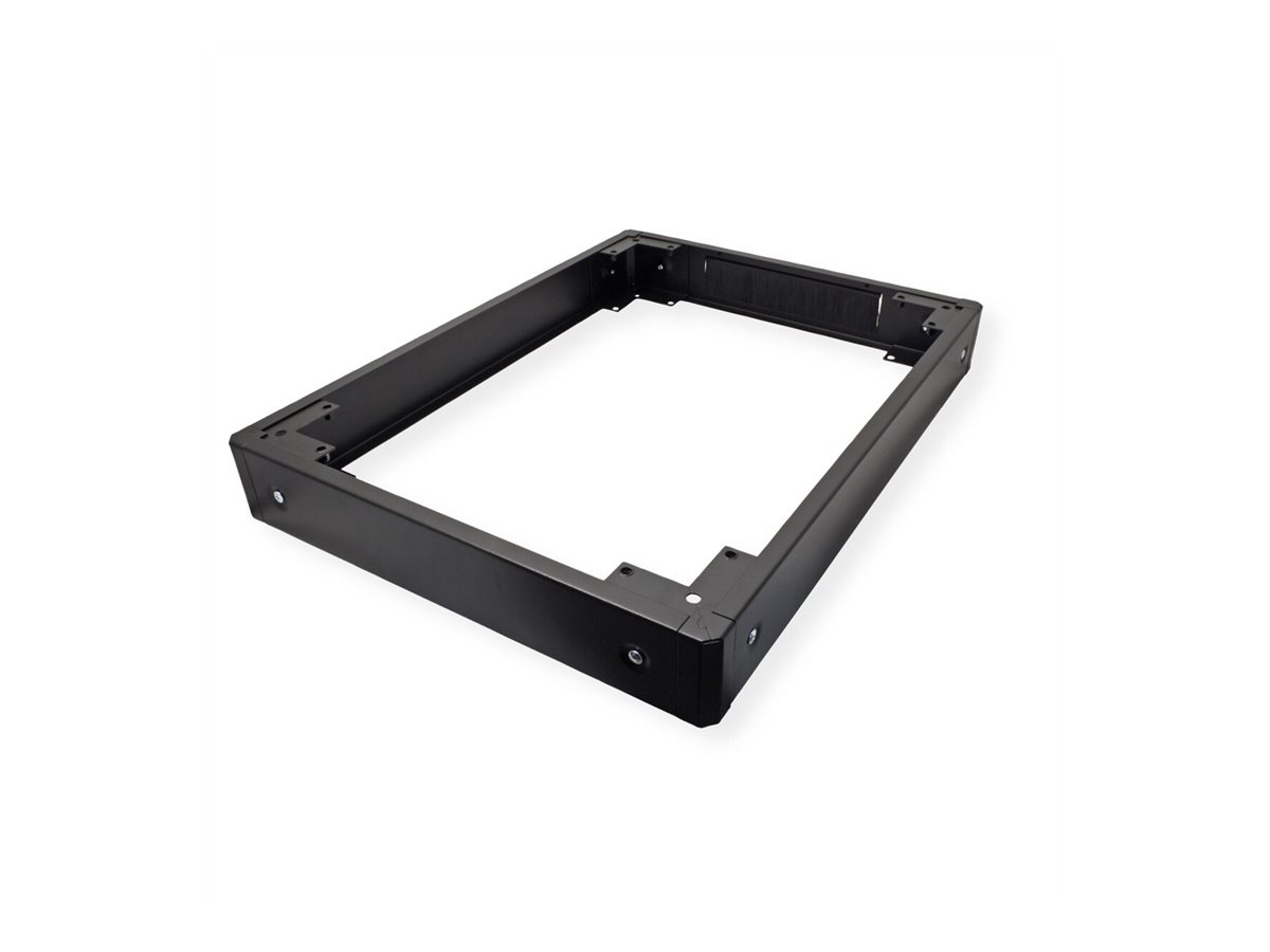 ROLINE Rack-Basis - 600 x 800 mm (B x T) - Jet Black, RAL 9005 - 48.3 cm (19)