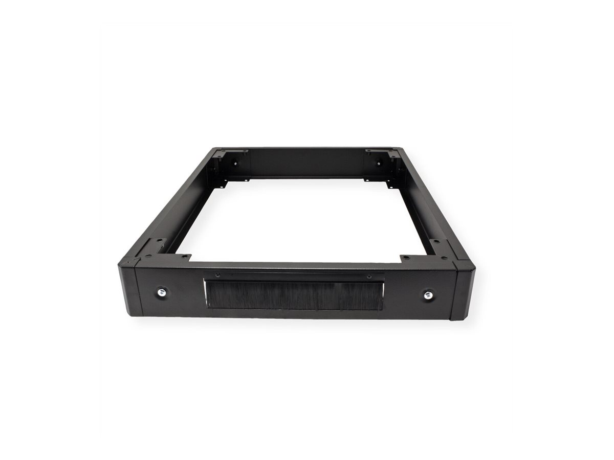 ROLINE Rack-Basis - 600 x 800 mm (B x T) - Jet Black, RAL 9005 - 48.3 cm (19)