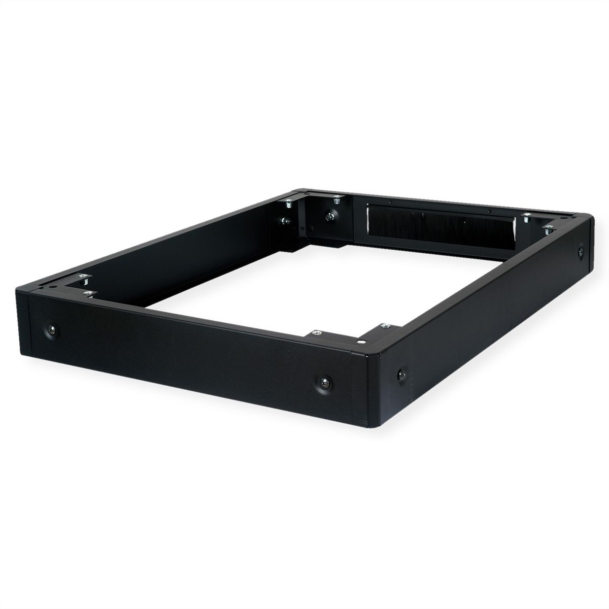 ROLINE Rack-Basis - 600 x 800 mm (B x T) - Jet Black, RAL 9005 - 48.3 cm (19)