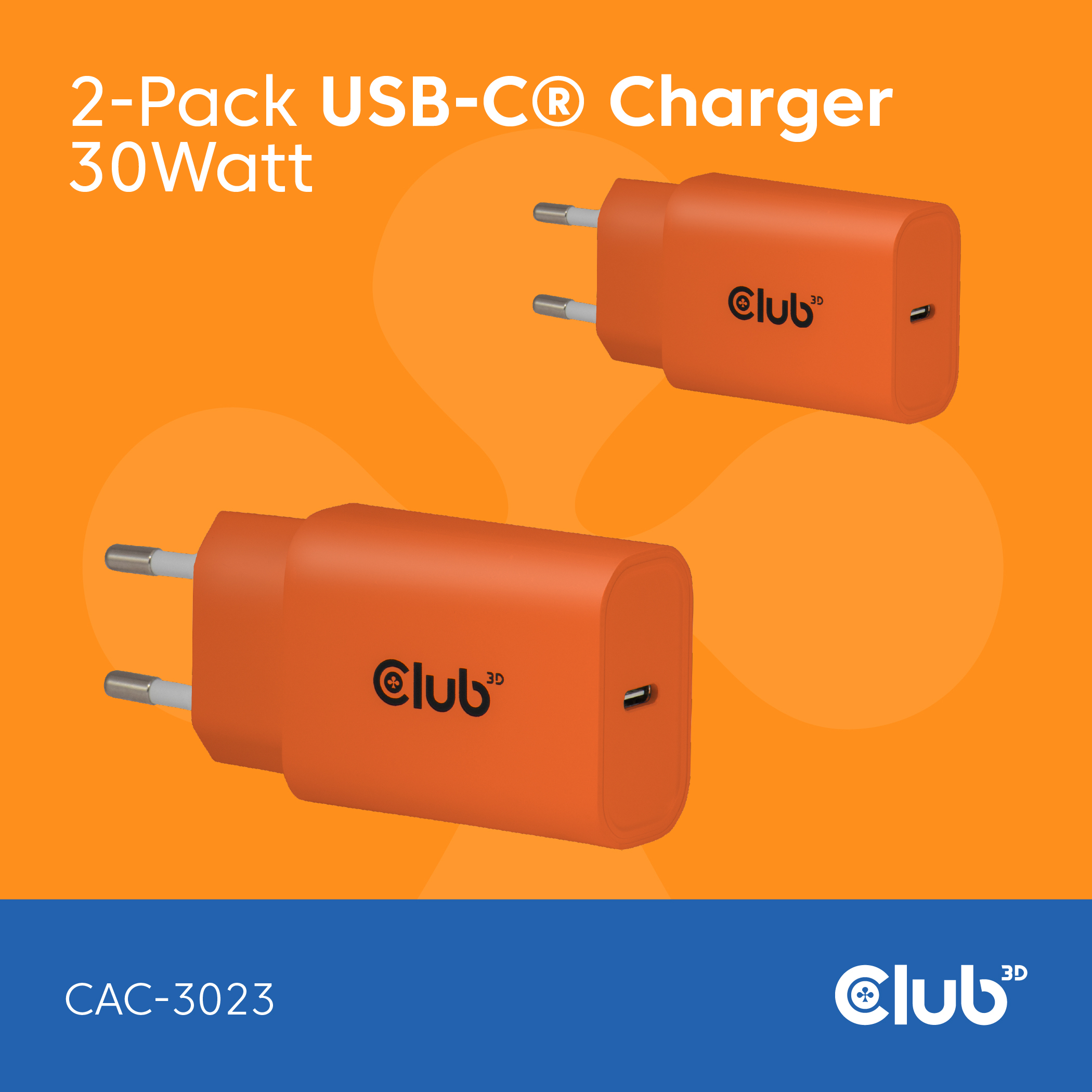 CLUB3D CAC-3023 power supply unit 30 W