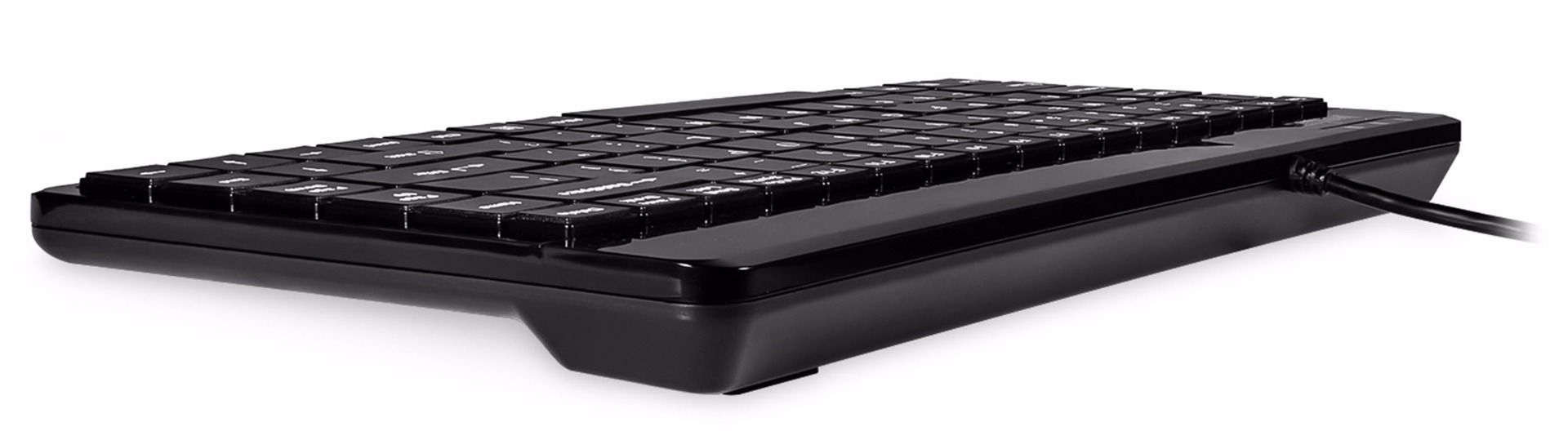 Perixx Periboard-409P keyboard PS/2 QWERTZ German Black