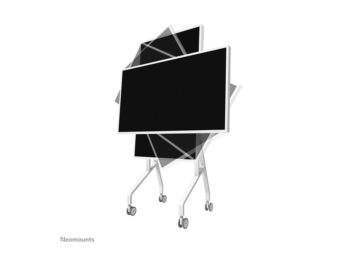 Neomounts FL50-515WH1 Carrello Samsung Flip 55-65 - ruotabile - installazione rapida