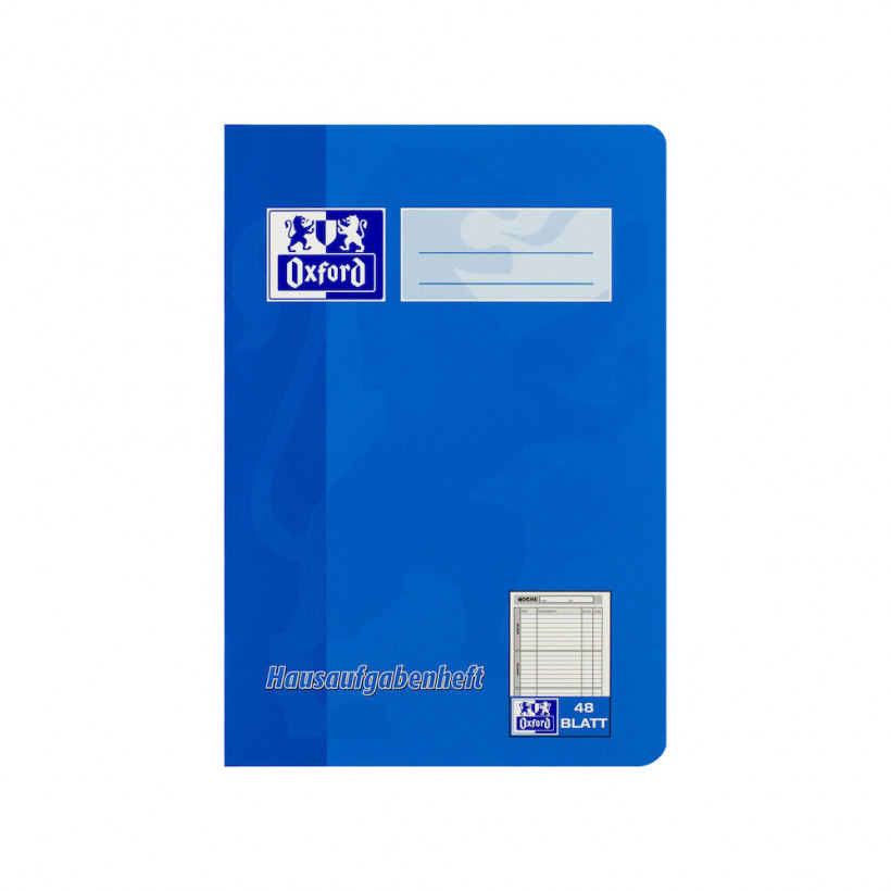 Oxford 100057950 cuaderno y block A5 Azul