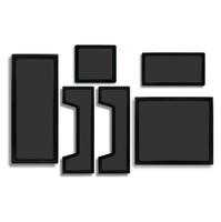 DEMCiflex DF0335 - Staubfilter - Schwarz - HAF XB - 6 St�ck(e)