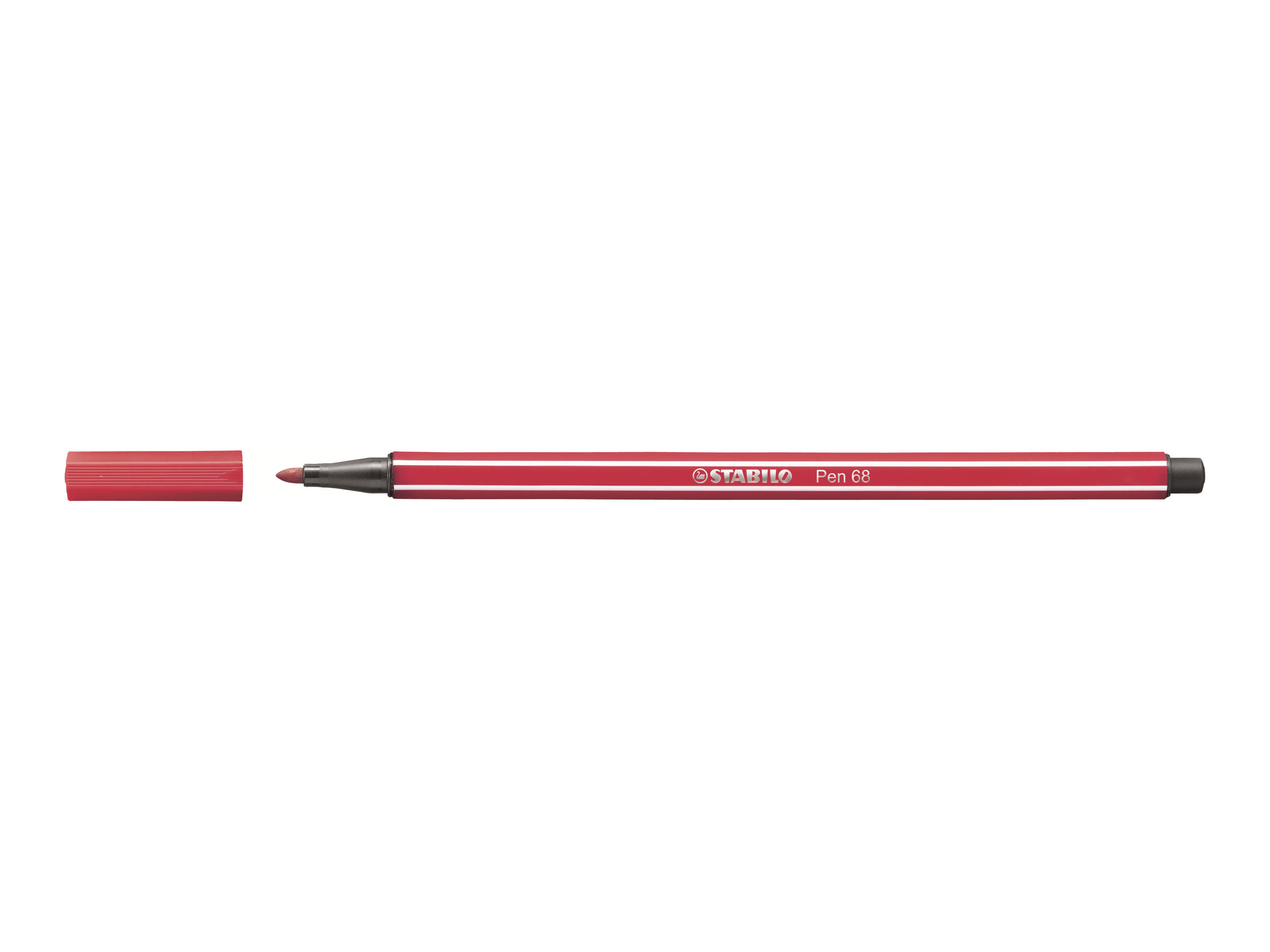 STABILO Pen 68 - Filzstift - Dunkelrot - wasserbasierte