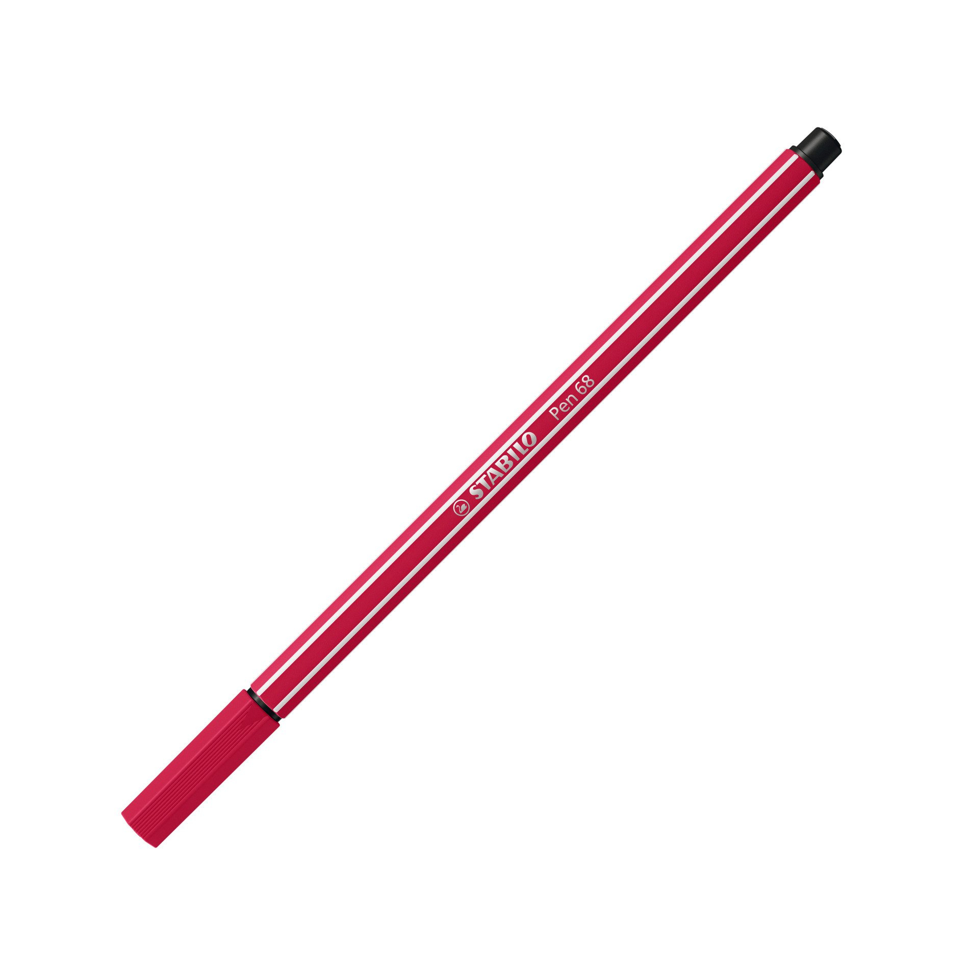 STABILO Pen 68 - Filzstift - Dunkelrot - wasserbasierte