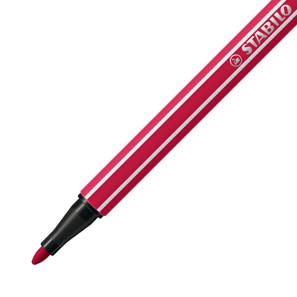 STABILO Pen 68 - Filzstift - Dunkelrot - wasserbasierte
