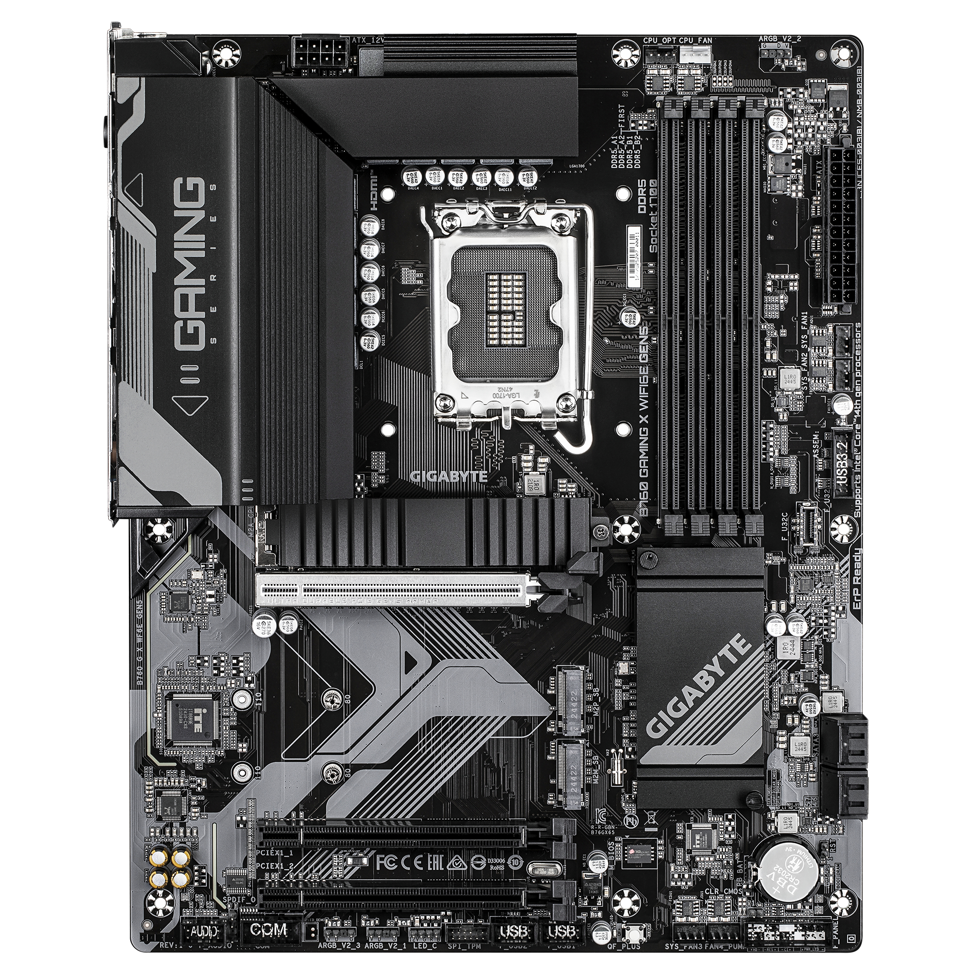 Gigabyte B760 Gaming X WiFi6E Gen5 (B760,S1700,ATX,DDR5)