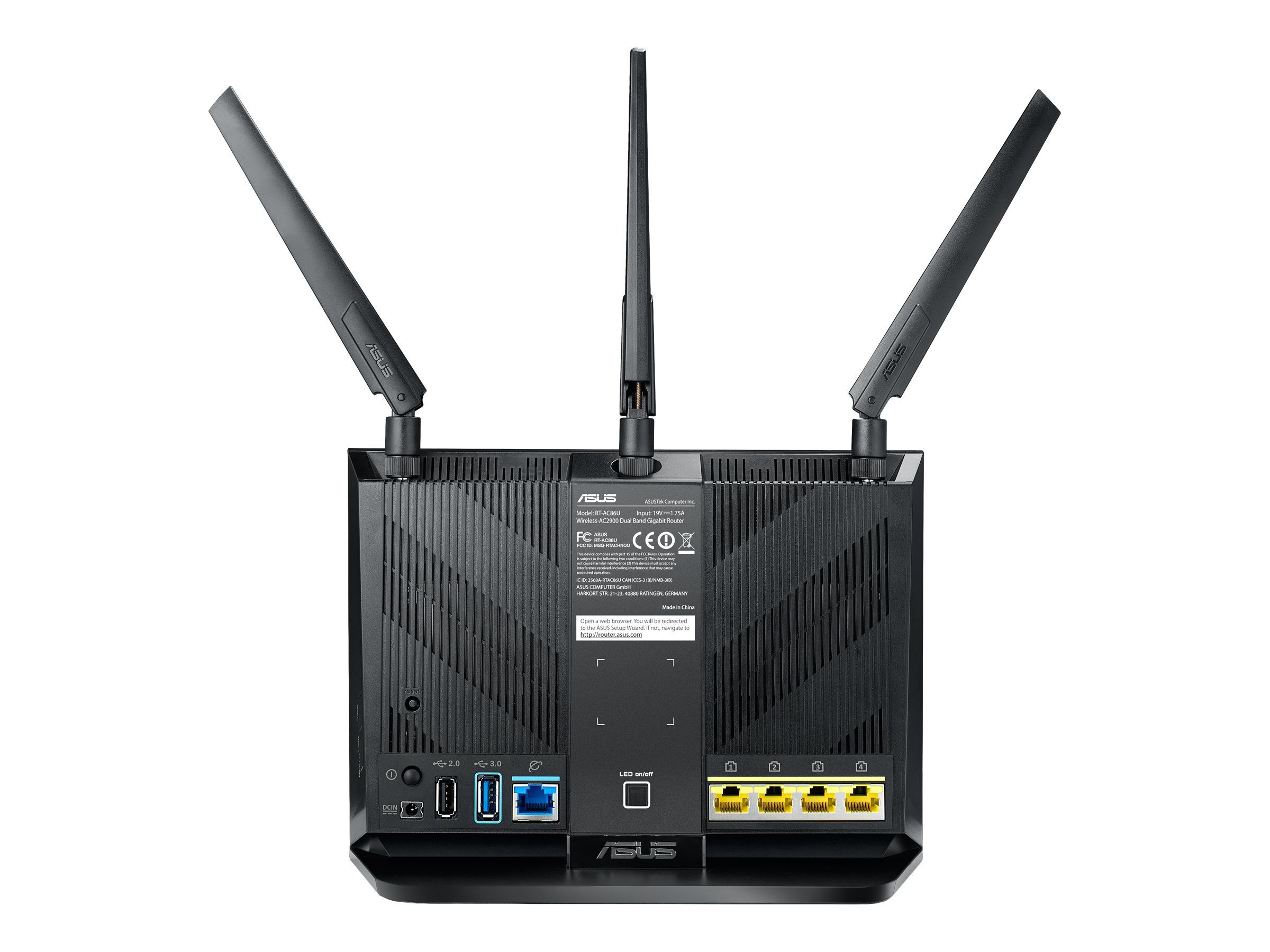 ASUS RT-AC2900 - - Wireless Router - 4-Port-Switch