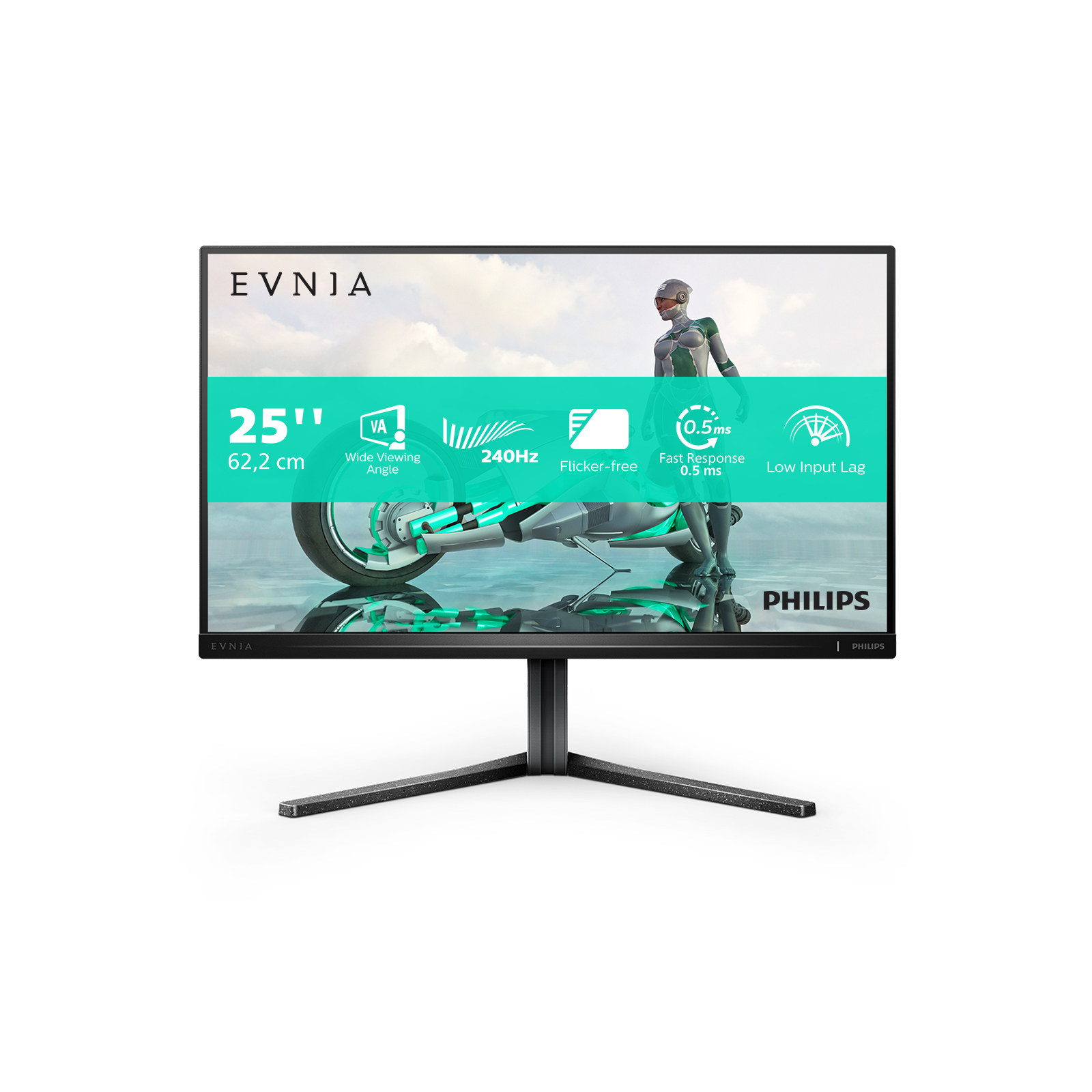 Philips Evnia 25M2N3200W - Evnia 3000 Series - LED-Monitor - Gaming - 63.5 cm (25)