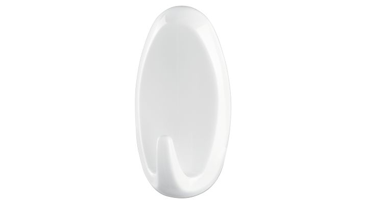 TESA 58013-00049-20 gancio di stoccaggio domestico Interno Gancio universale Bianco 2 pz