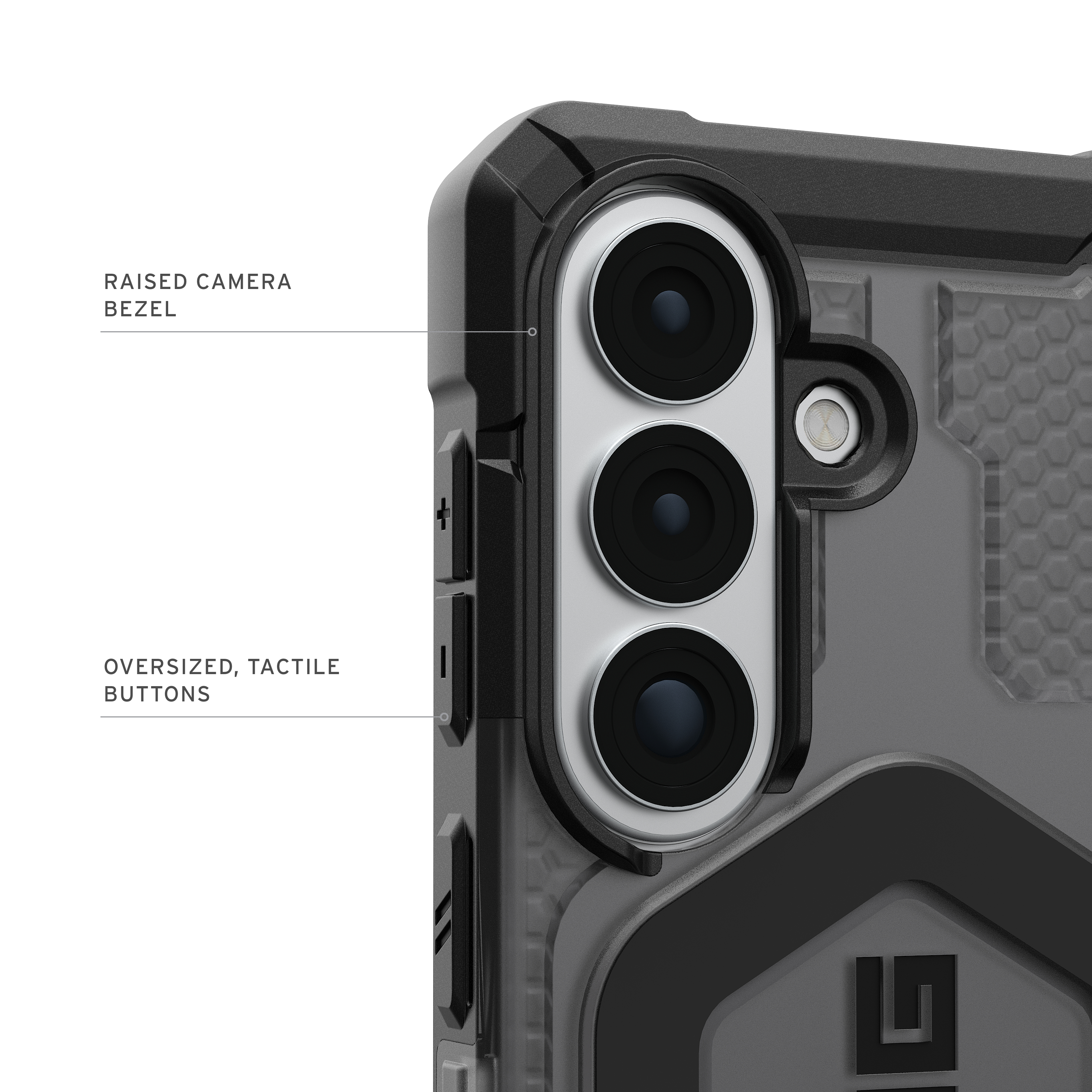 Urban Armor Gear Pathfinder funda para tel�fono m�vil 16 cm (6.3) Ceniza, Negro
