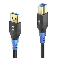 PureLink USB-A>B Kabel 1.5m FlexInstall FI-U300-015