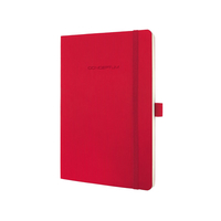 Sigel Conceptum - Rot - A5 - 194 Bltter - 80 g/m - Softcover - Universal