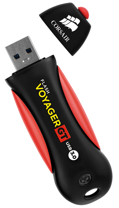 Corsair Voyager GT unit flash USB 1000 GB USB tipo A 3.2 Gen 1 (3.1 Gen 1) Nero, Rosso