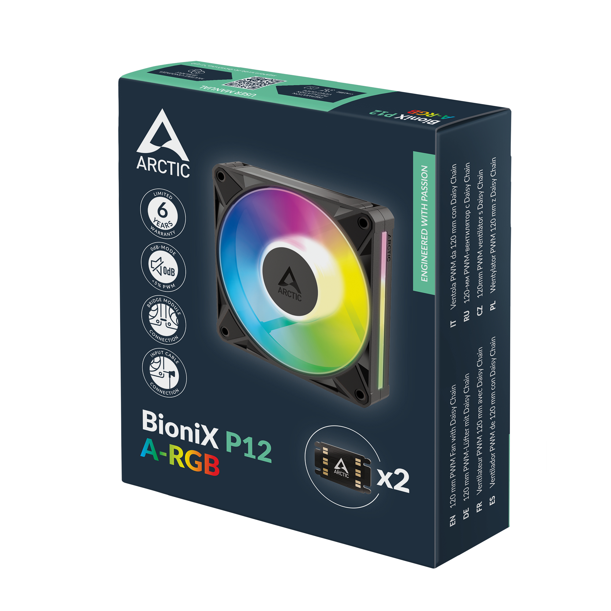 Arctic BioniX P12 A-RGB retail