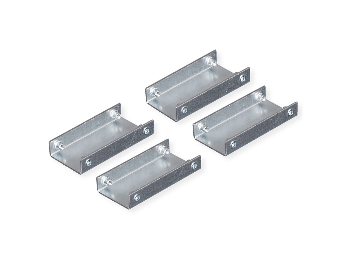 ROLINE Rack-Einbaukit - Silber - f�r P/N: 26.21.0233