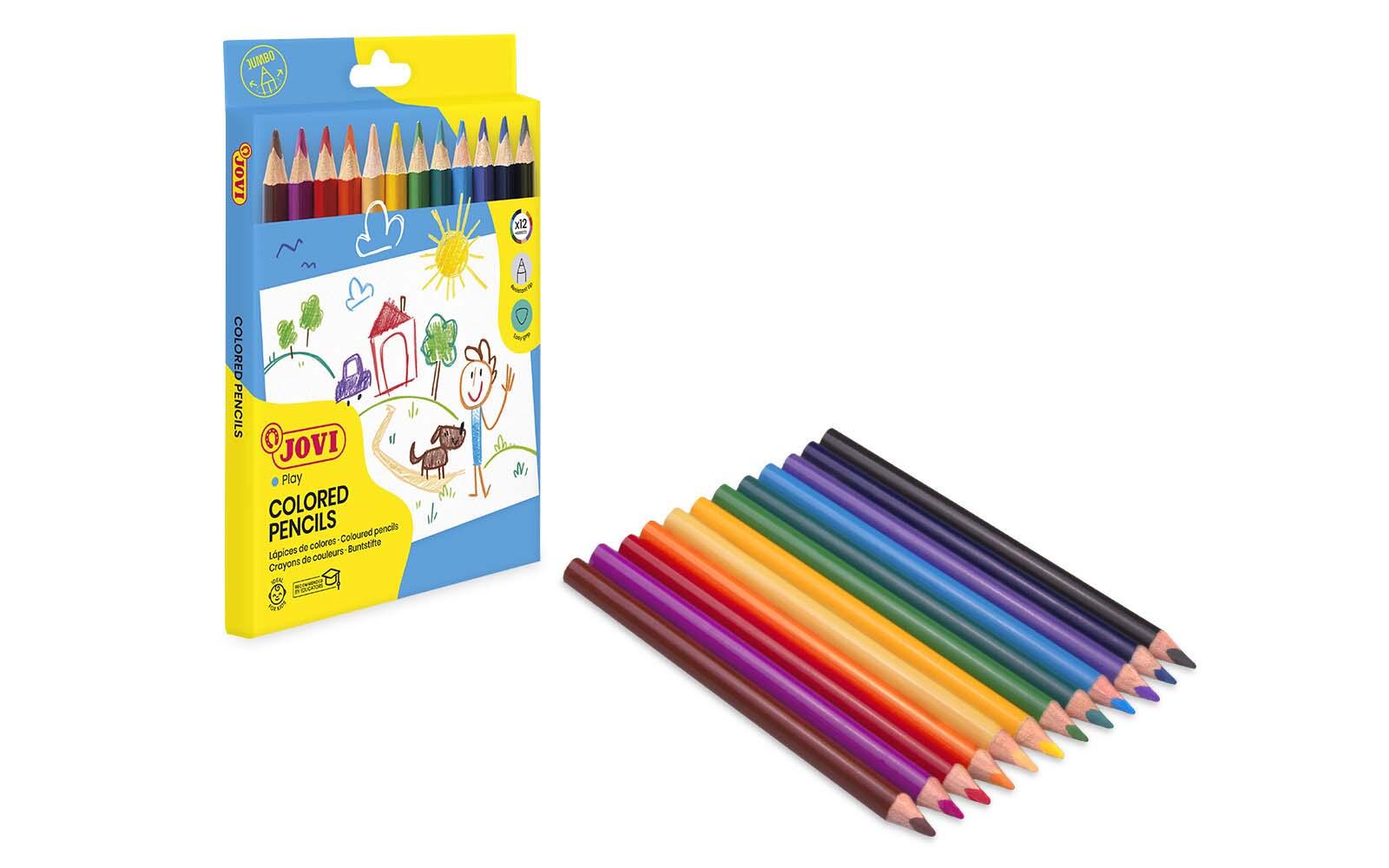 Jovi Buntstifte farbsortiert 12 St.