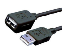 MediaRange MRCS154 USB cable 1.8 m USB 2.0 USB A Black