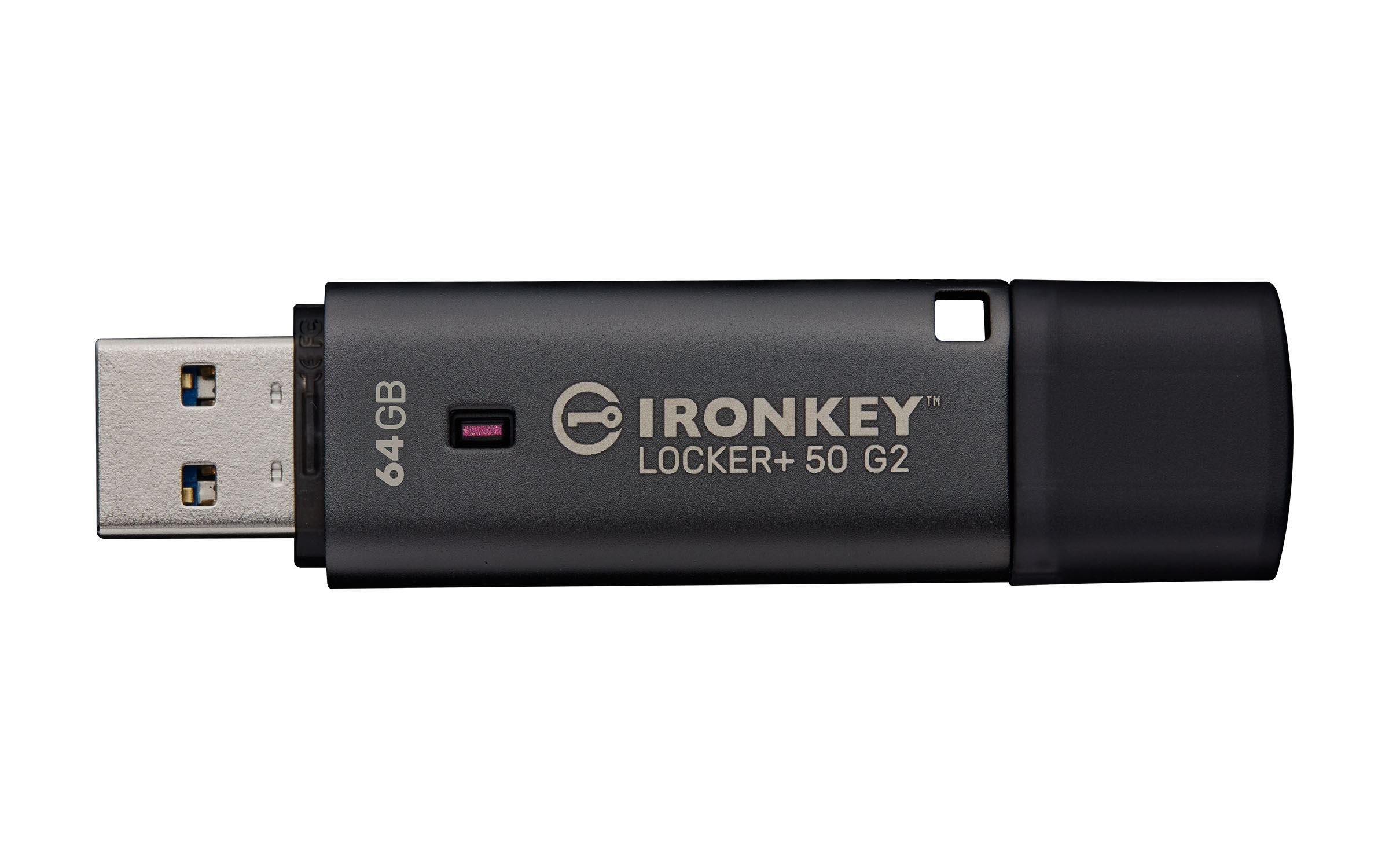Kingston Technology IronKey 64 Go Locker Plus 50 G2, FIPS 197, AES-256