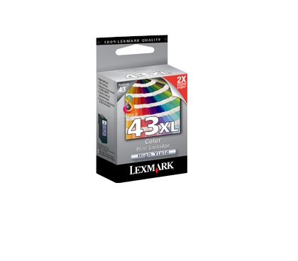 Lexmark #43XL cartouche dencre 1 pice(s) Original Cyan, Magenta, Jaune