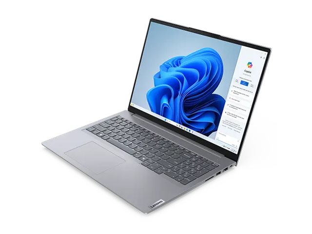 Lenovo ThinkBook 16 G7 IML Intel Core Ultra 5 125U Porttil 40,6 cm (16) WUXGA 8 GB DDR5-SDRAM 256 GB SSD Wi-Fi 6E (802.11ax) Windows 11 Pro Gris