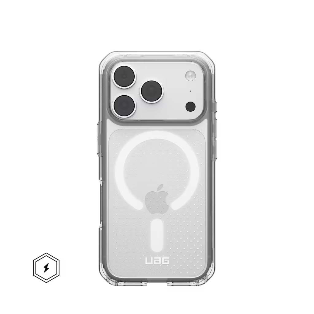 Urban Armor Gear UAG iPh17P/Queen Dot MagSafe Ice/Smoke