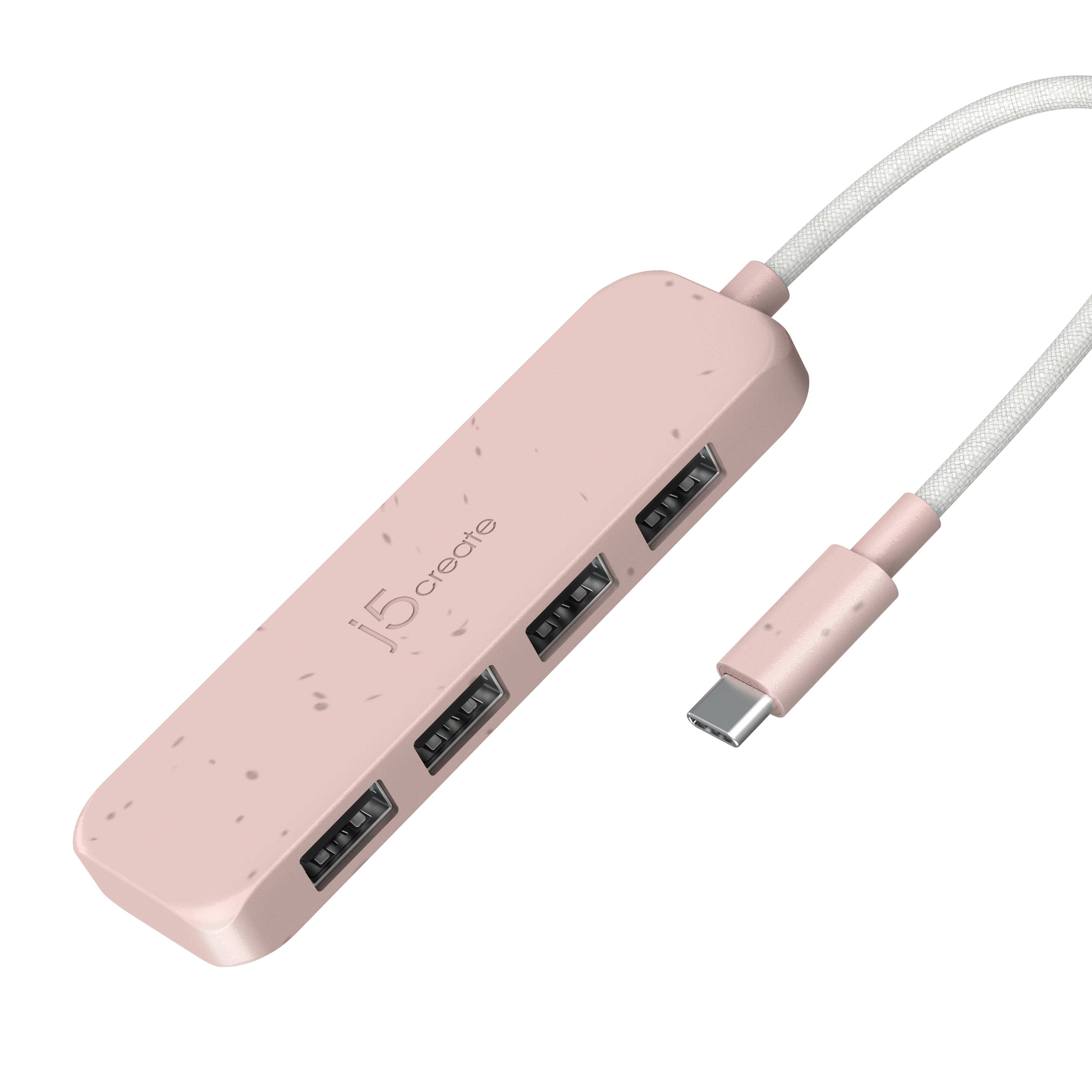 j5create Concentrador USB-C a 4 puertos de tipo A de 2 generacin ecolgico