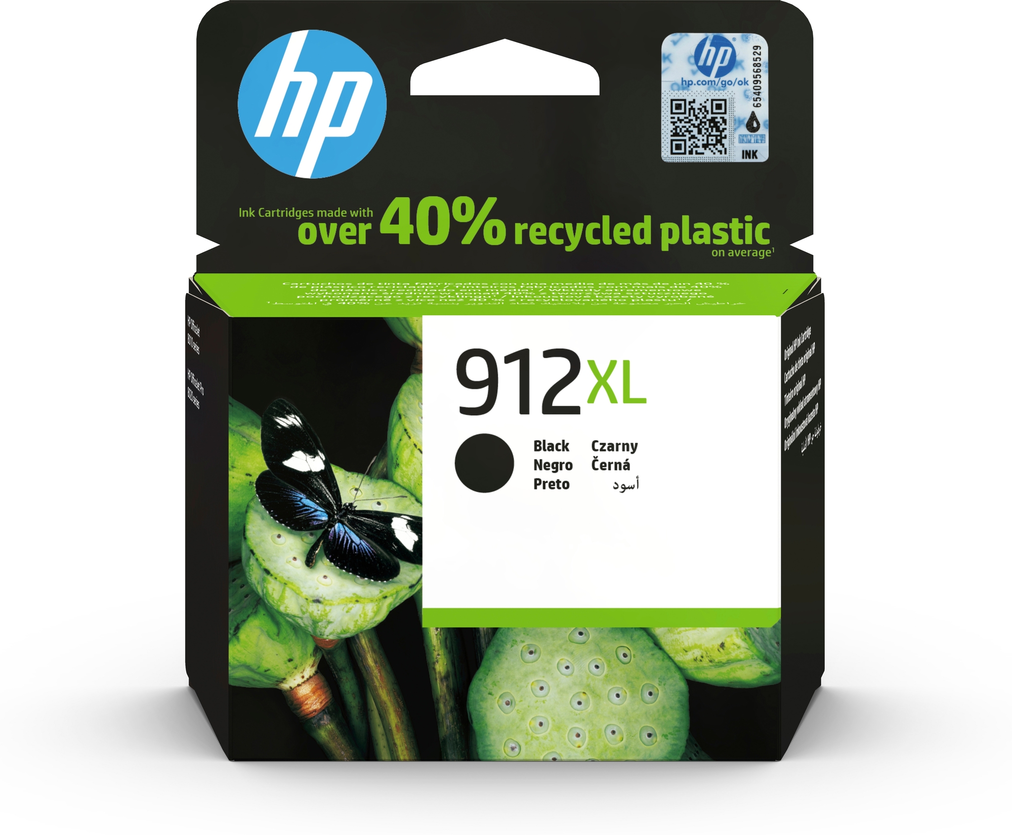 HP Cartucho de tinta Original 912XL negro de alta capacidad