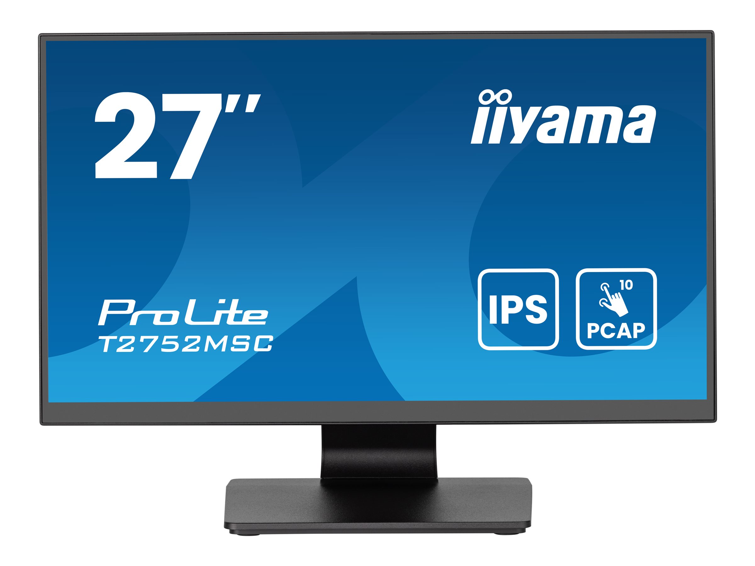 iiyama ProLite T2752MSC-B1AG pantalla para PC 68,6 cm (27) 1920 x 1080 Pixeles Full HD LED Pantalla t�ctil Negro