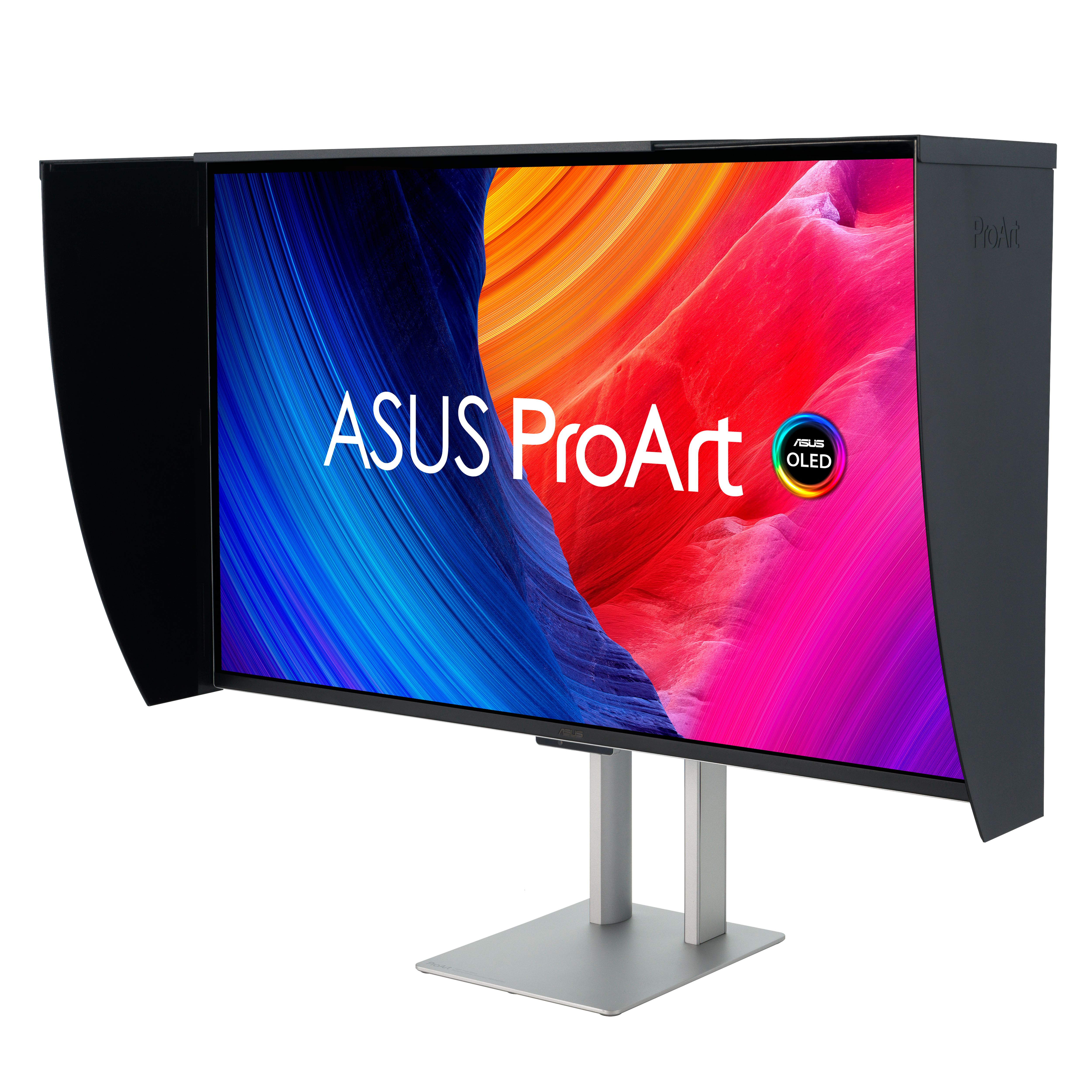 ASUS ProArt OLED PA32UCDMR-K computer monitor 80 cm (31.5) 3840 x 2160 pixels 4K Ultra HD QD-OLED Black, Silver