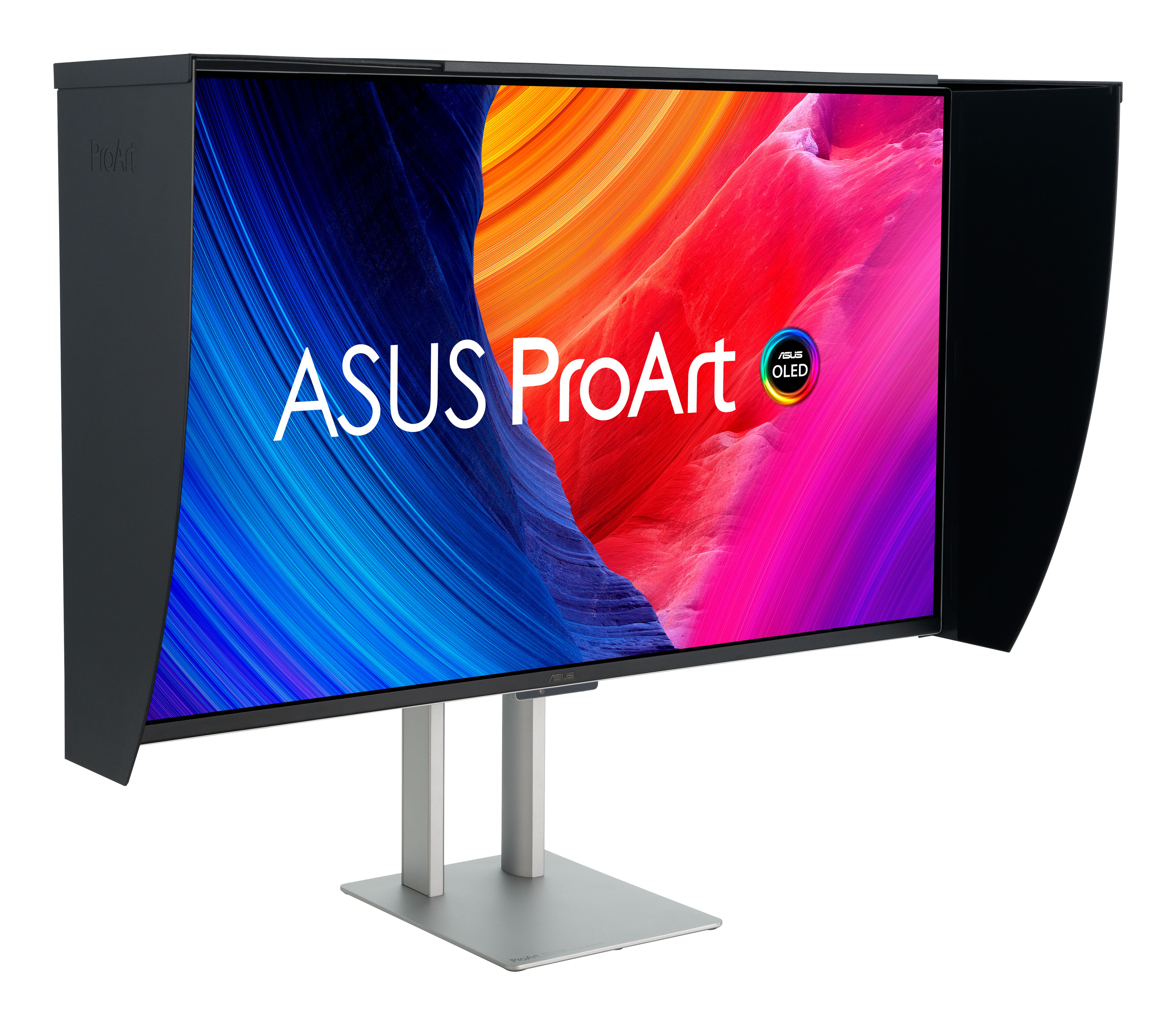 ASUS ProArt OLED PA32UCDMR-K computer monitor 80 cm (31.5) 3840 x 2160 pixels 4K Ultra HD QD-OLED Black, Silver