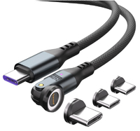 4smarts USB-C 540 Magnetkabel-Set GravityCord 240W - Kabel-/Adapterset - Digital/Daten