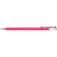 Pentel Mattehop Bol�grafo de gel con tapa Fino Rosa 1 pieza(s)