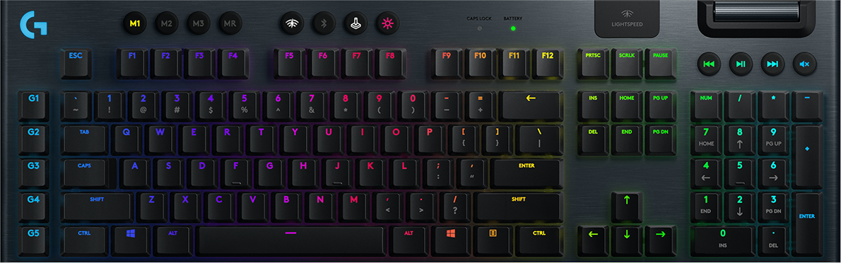 Logitech Gaming G915 - Tastatur - Hintergrundbeleuchtung