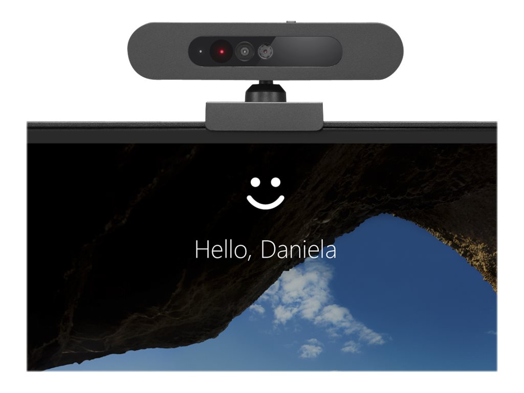 Lenovo 500 FHD webcam 1920 x 1080 pixels USB-C Black