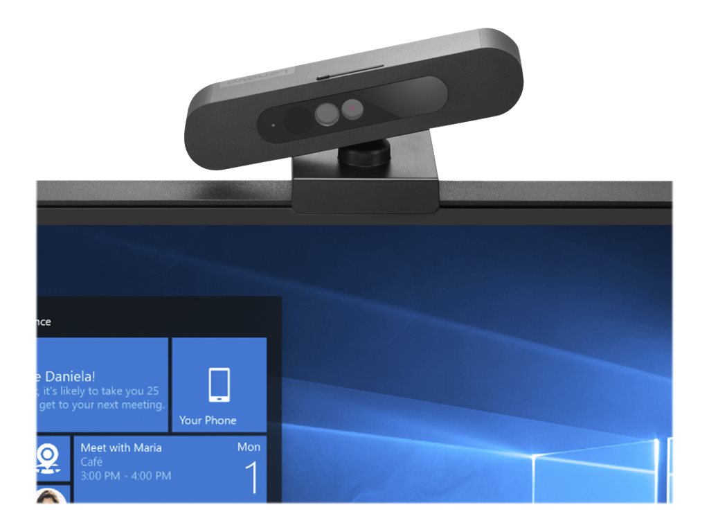Lenovo 500 FHD cmara web 1920 x 1080 Pixeles USB-C Negro