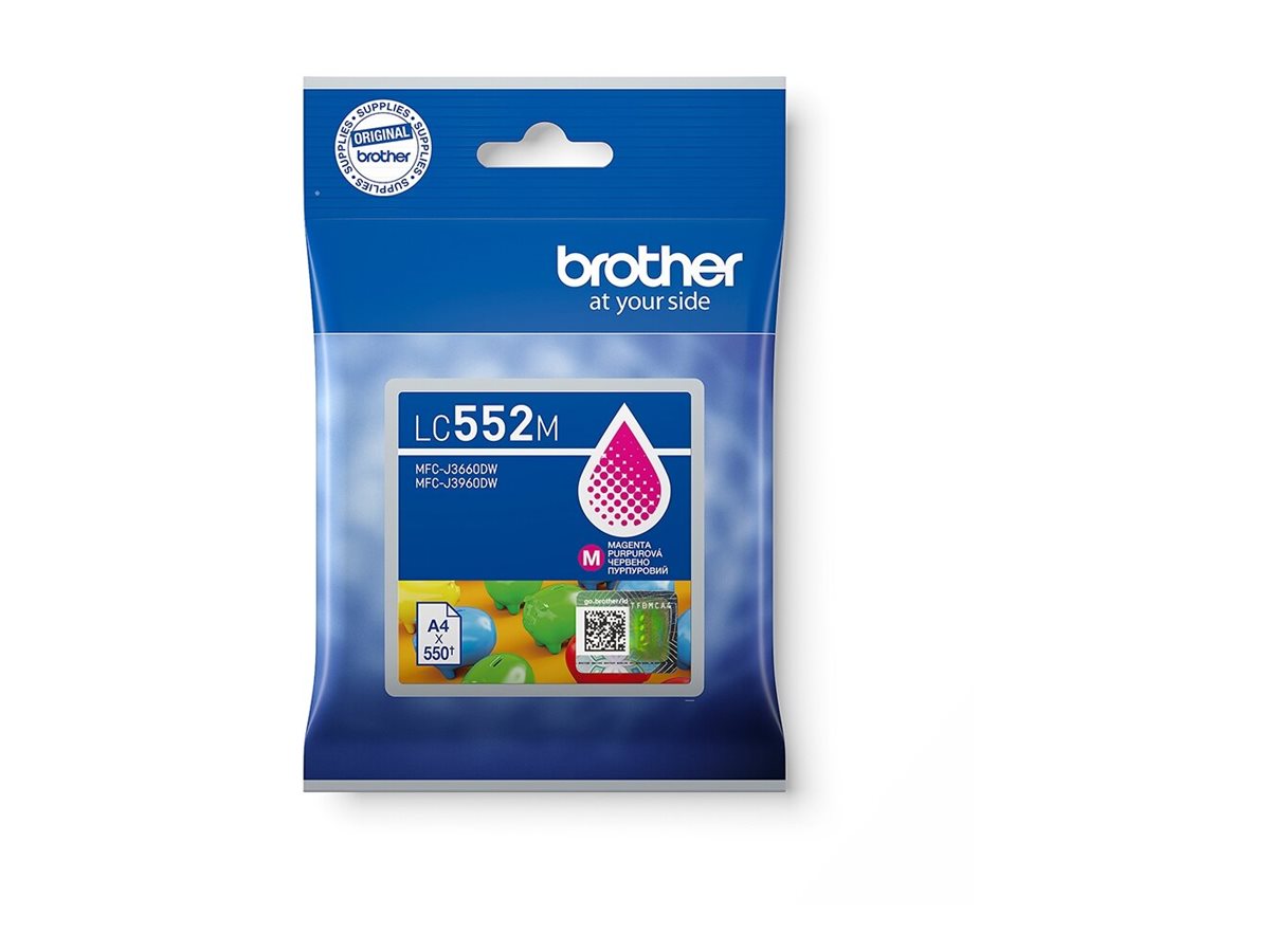 Brother LC552M cartuccia dinchiostro 1 pz Originale Magenta