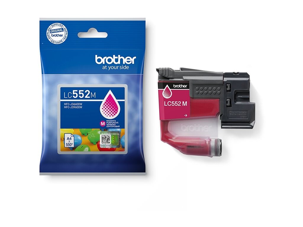 Brother LC552M cartuccia dinchiostro 1 pz Originale Magenta
