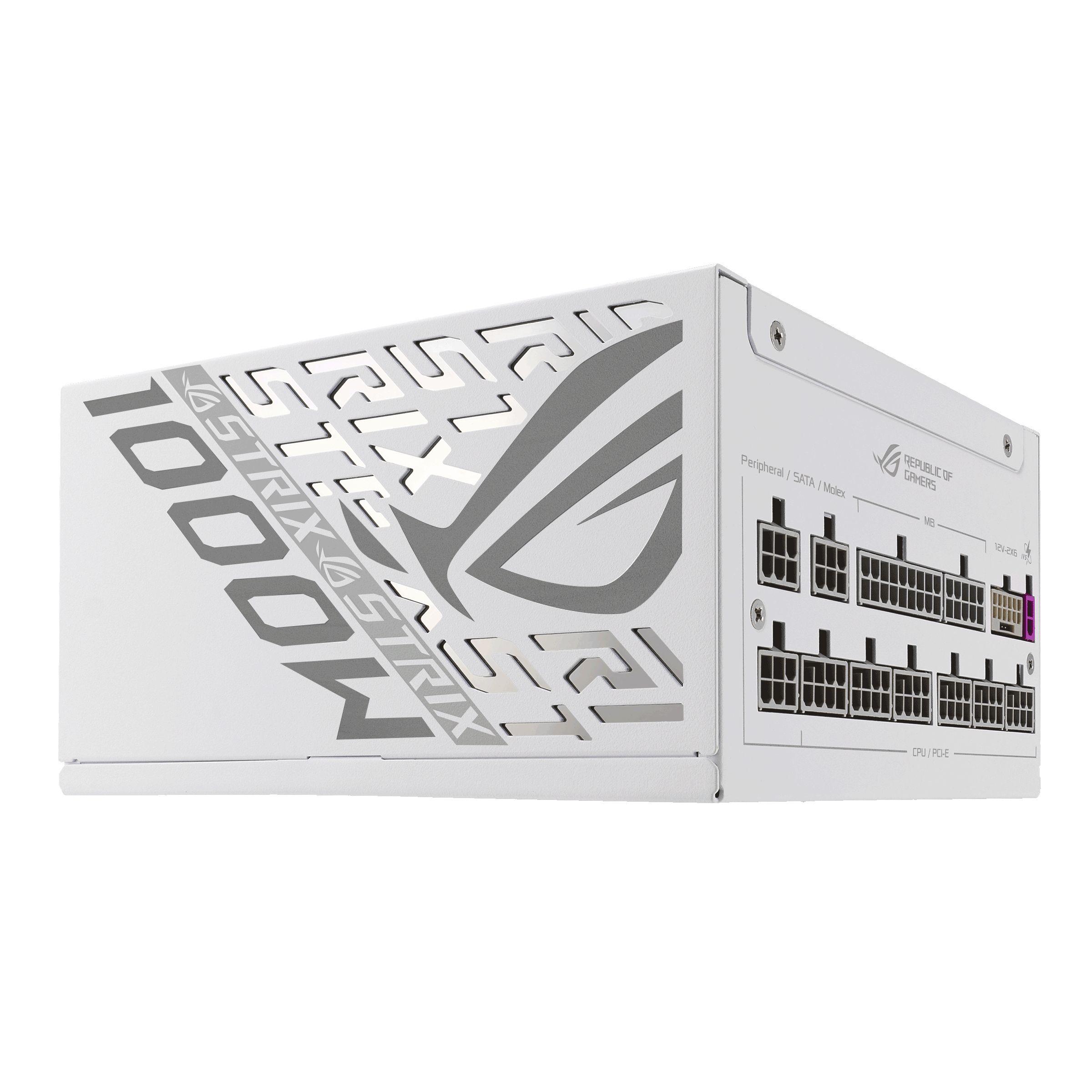 ASUS ROG -STRIX-1000P-GAMING-WHITE unidad de fuente de alimentaci�n 1000 W 20+4 pin ATX ATX Blanco