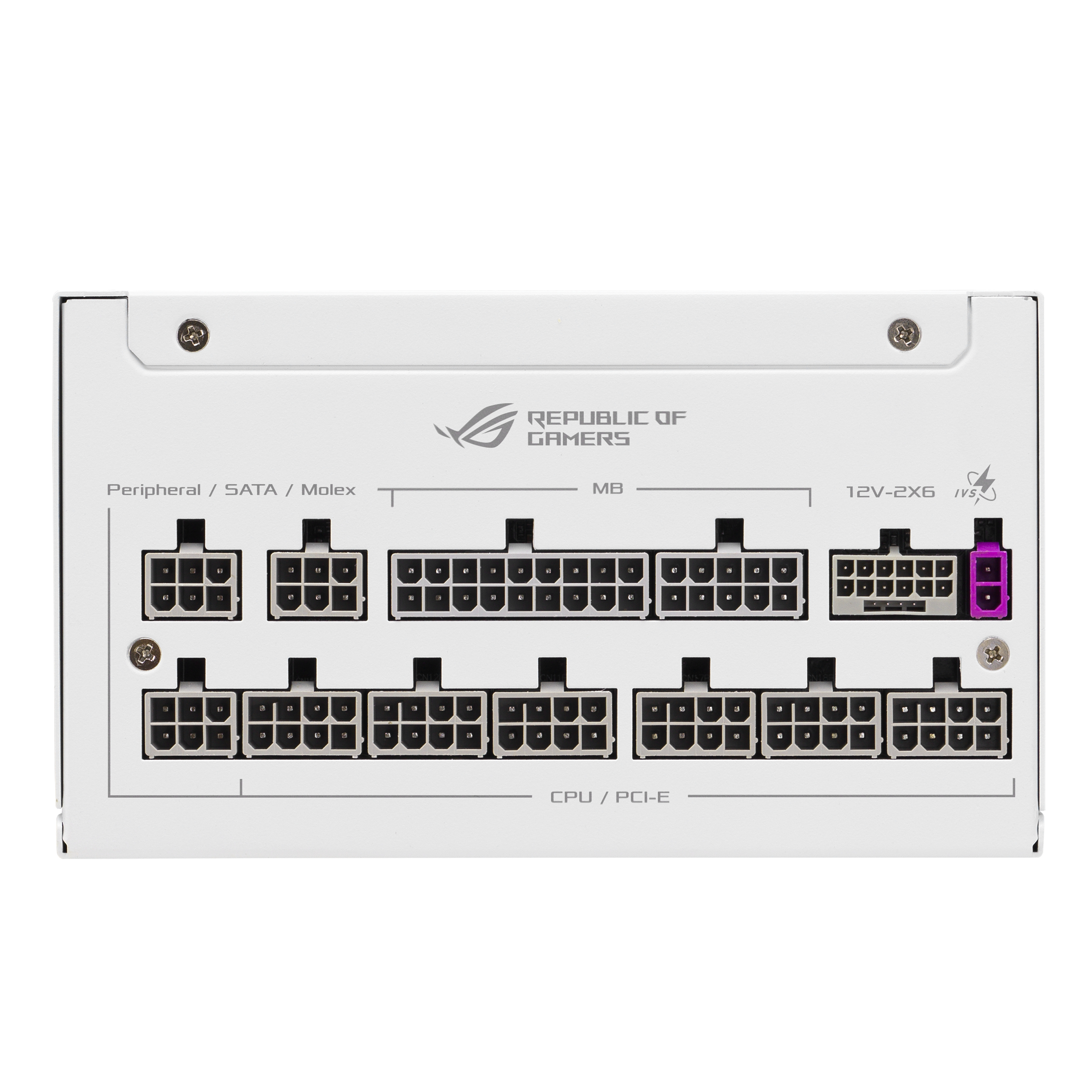 ASUS ROG -STRIX-1000P-GAMING-WHITE unidad de fuente de alimentaci�n 1000 W 20+4 pin ATX ATX Blanco