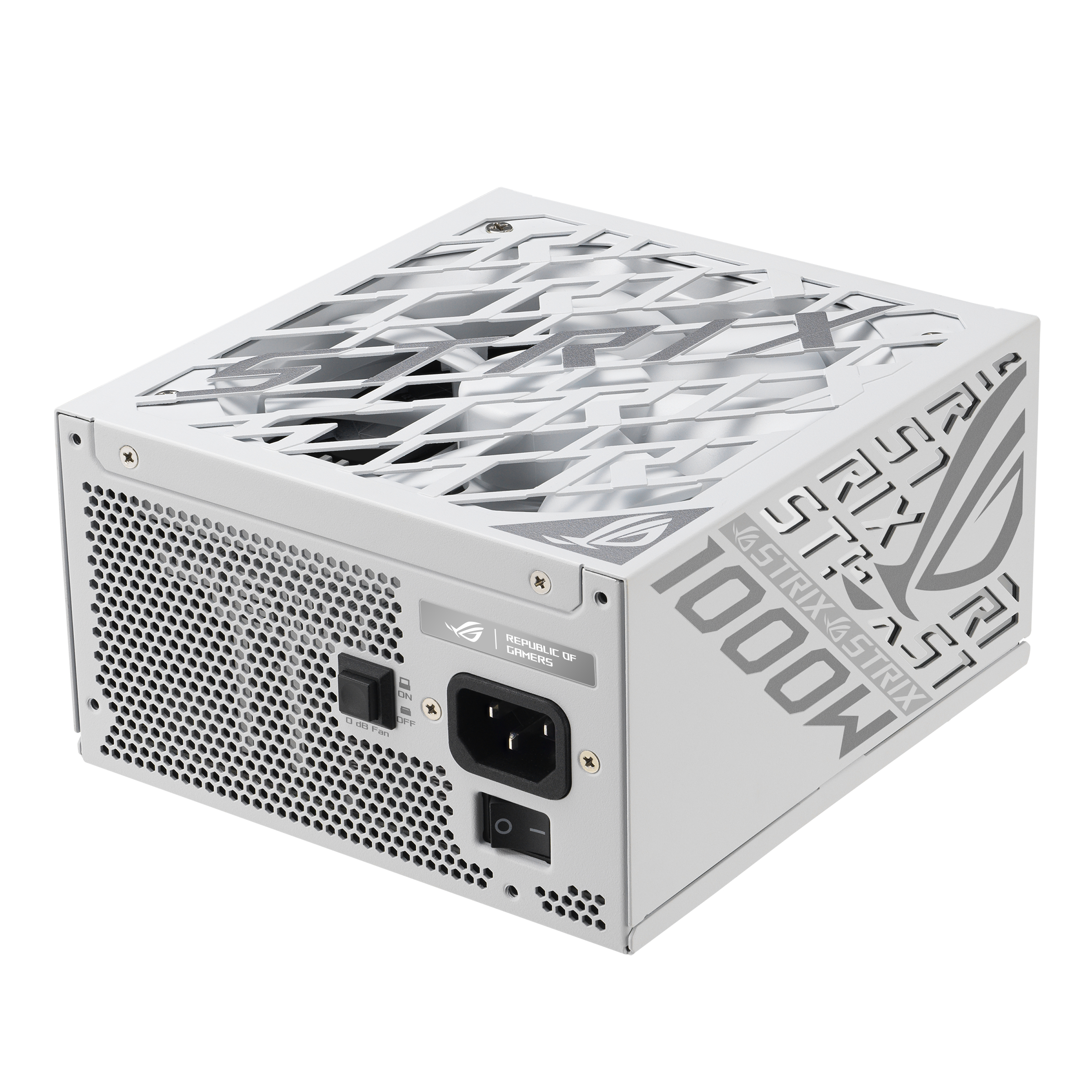 ASUS ROG -STRIX-1000P-GAMING-WHITE unidad de fuente de alimentaci�n 1000 W 20+4 pin ATX ATX Blanco